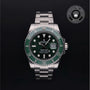 Rolex Certified Pre-owned Submariner M116610LV-0002 front on black background