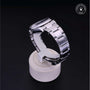 Rolex Certified Pre-owned Datejust M126200-0006 front on black background