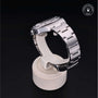 Rolex Certified Pre-owned Explorer M216570-0002 front on black background