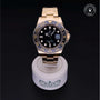 Rolex Certified Pre-owned Submariner M116718LN-0001 front on black background