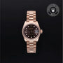 Rolex Certified Pre-owned Lady Datejust M279175-0002 front on black background