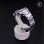Rolex Certified Pre-owned GMT M116710LN-0001 front on black background