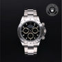 Rolex Certified Pre-owned Daytona M116520-0009 front on black background