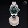 Rolex Certified Pre-owned Submariner M116610LV-0002 front on black background