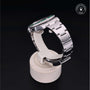 Rolex Certified Pre-owned Submariner M116610LV-0002 front on black background
