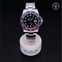 Rolex Certified Pre-owned GMT M126710BLRO-0002 front on black background