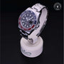 Rolex Certified Pre-owned GMT M126710BLRO-0002 front on black background