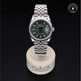 Rolex Certified Pre-owned Datejust M126200-0001 front on black background
