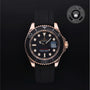 Rolex Certified Pre-owned Yacht-Master M126655-0001 front on black background