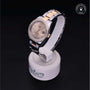 Rolex Certified Pre-owned Lady Datejust M178383-0048 front on black background