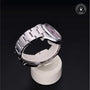 Rolex Certified Pre-owned Oyster Perpetual M126000-0008 front on black background