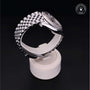 Rolex Certified Pre-owned Datejust M126334-0004 front on black background