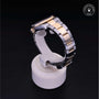 Rolex Certified Pre-owned Explorer M124273-0001 front on black background