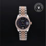 Rolex Certified Pre-owned Lady Datejust M278381RBR-0020 front on black background