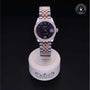 Rolex Certified Pre-owned Lady Datejust M278381RBR-0020 front on black background
