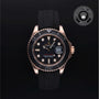 Rolex Certified Pre-owned Yacht-Master M126655-0002 front on black background