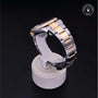 Rolex Certified Pre-owned Datejust M126333-0019 front on black background