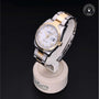 Rolex Certified Pre-owned Datejust M126233-0030 front on black background