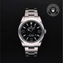 Rolex Certified Pre-owned Explorer M214270-0001 front on black background