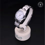 Rolex Certified Pre-owned Oyster Perpetual M177200-0016 front on black background