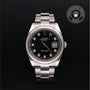 Rolex Certified Pre-owned Datejust M126334-0011 front on black background