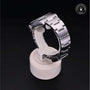 Rolex Certified Pre-owned Explorer M214270-0001 front on black background