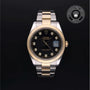 Rolex Certified Pre-owned Datejust M126333-0005 front on black background