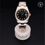 Rolex Certified Pre-owned Datejust M126333-0005 front on black background