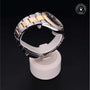 Rolex Certified Pre-owned Datejust M126333-0005 front on black background