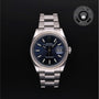 Rolex Certified Pre-owned Datejust M126234-0018 front on black background