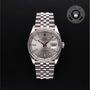 Rolex Certified Pre-owned Datejust M126234-0013 front on black background