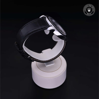 Rolex Certified Pre-owned Cellini M5241/6-0007 front on black background