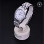 Rolex Certified Pre-owned Datejust M126234-0025 front on black background