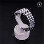 Rolex Certified Pre-owned Datejust M126234-0025 front on black background