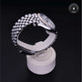 Rolex Certified Pre-owned Datejust M126234-0025 front on black background