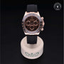 Rolex Certified Pre-owned Daytona M116515LN-0015 front on black background