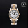 Rolex Certified Pre-owned Datejust M126233-0029 front on black background