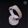 Rolex Certified Pre-owned Datejust M126233-0029 front on black background