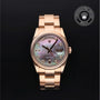Rolex Certified Pre-owned Day-date M118205-0046 front on black background