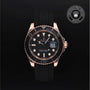Rolex Certified Pre-owned Yacht-Master M116655-0001 front on black background