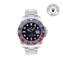 Rolex Certified Pre-owned GMT M126710BLRO-0002 front on white background