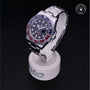Rolex Certified Pre-owned GMT M126710BLRO-0002 front on black background