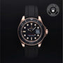 Rolex Certified Pre-owned Yacht-Master M126655-0003 front on black background