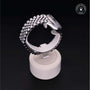Rolex Certified Pre-owned Lady Datejust M278274-0006 front on black background