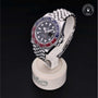 Rolex Certified Pre-owned GMT II M126710BLRO-0001 front on black background