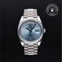 Rolex Certified Pre-owned Day-date M228206-0002 front on black background