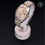 Rolex Certified Pre-owned Datejust M126333-0010 front on black background