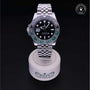 Rolex Certified Pre-owned GMT M126720VTNR-0002 front on black background