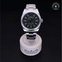 Rolex Certified Pre-owned Milgauss M116400GV-0001 front on black background