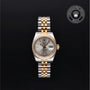 Rolex Certified Pre-owned Lady Datejust M179173-0076 front on black background